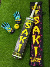 Saki Pure Coconut Wood Bat With Cover