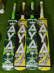 AYA Edition Pure Rawalakot Wood Bat With Cover ( Saudi Edition )